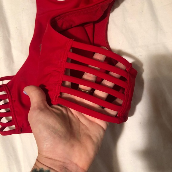 America Star Spangled Babe Swim or Crop Top USA - Picture 5 of 6